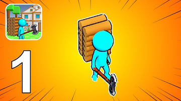 Crafthiem - Lumberjack Island | All Levels Walkthrough Gameplay Android ios ( Level 1 )