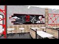 Fusion cuisine restaurant design