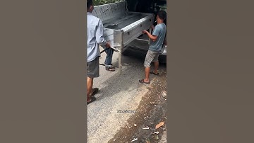 bếp Á công nghiệp 3 họng tại khu vực Tân Uyên#bepacongnghiep#inoxyennam