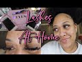 DIY Lash Extensions At Home Under $15 | Ft. Veye Lash