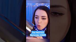 The FASTEST Bartender ASMR #asmr #shorts