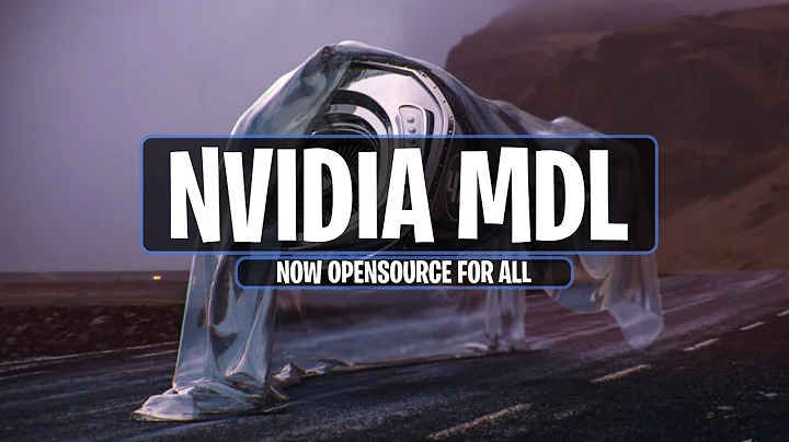 Nvidia의 MDL 오픈소스 소식!