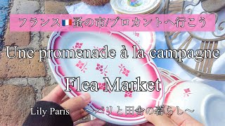 Flea Market in France /フランス