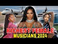 Top10 Richest Female Musicians In Nigeria 2024 & Their Cars & Houses