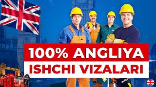 100% ANGLIYA ISHCHI VIZALARI. ALDANIB QOLMANG!