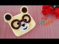كروشية بوك شكل دبدوب كيوت أوى سهل للمبتدئين  - crochet super easy - cute teddy bear#يويو_كروشية