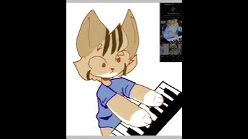 Keyboard cat #art #keyboardcat#meow