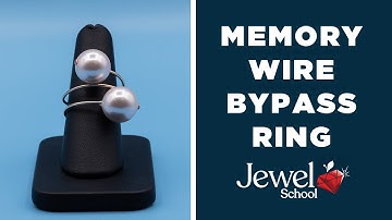 How to Make a Memory Wire Bypass Ring | Jewelry 101