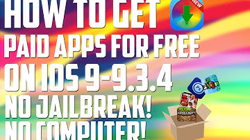 How To Get Paid Apps on iOS 9-9.3.4! FOR FREE NO JAILBREAK/COMPUTER