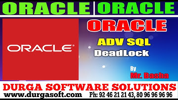 Oracle Tutorial || Oracle|Adv Sql | Deadlock by basha