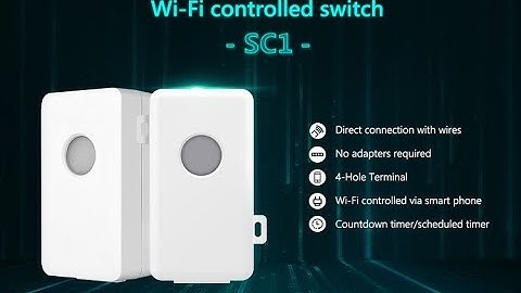 Hướng dẫn cài đặt Broadlink SC1