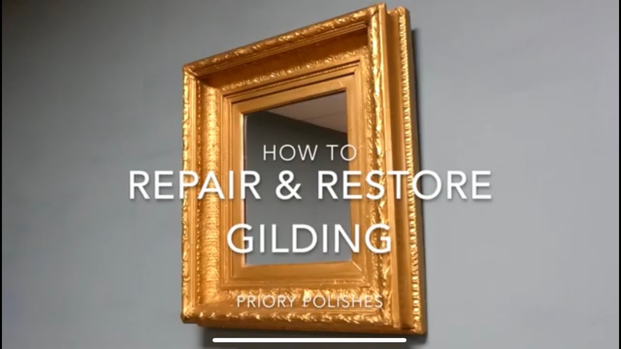 Antique Mirror Frame Restoration & Care - Gilded Reflections