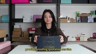 Soft-Touch Wine Box | Gold Foil & Sponge Insert | Premium Gift Packaging screenshot 2