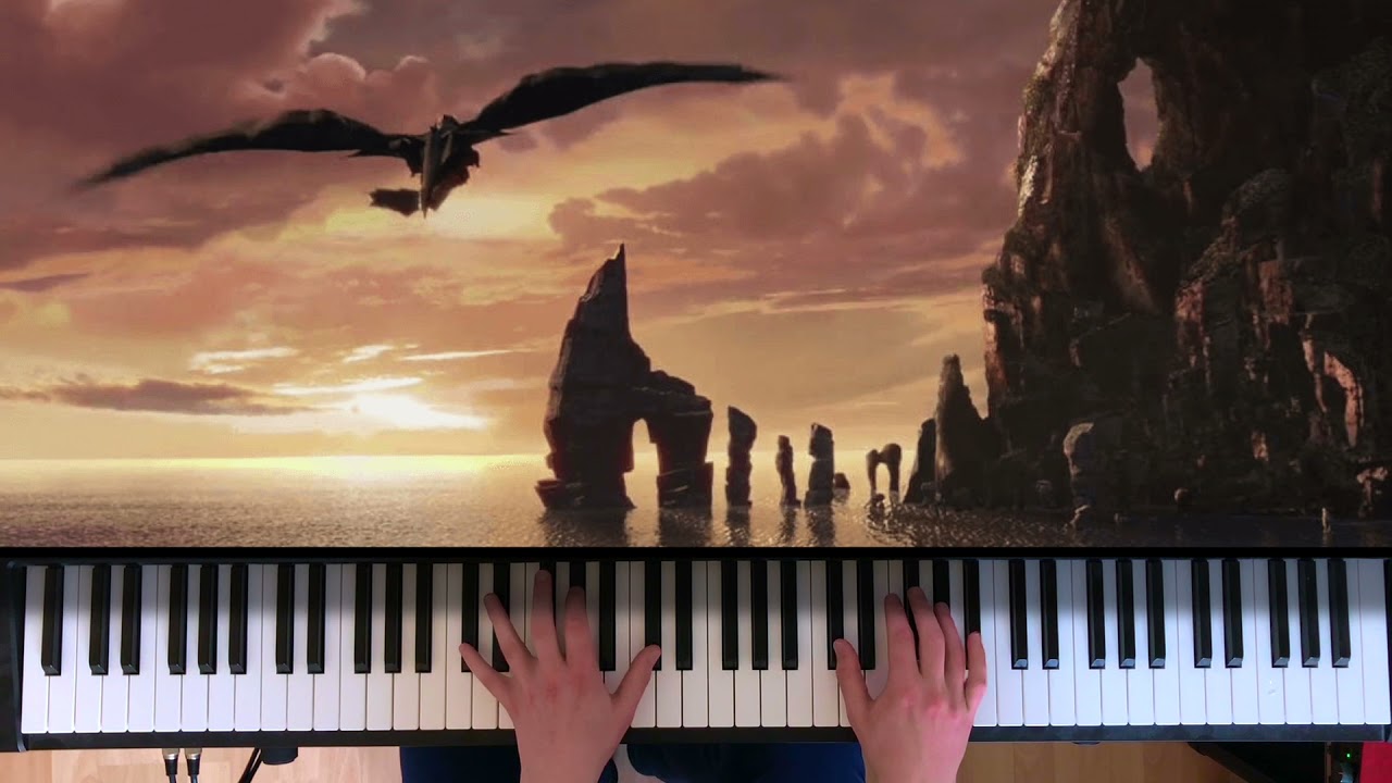Romantic Flight (How to Train Your Dragon) piano cover