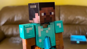 Minecraft Diamond Level Steve Unboxing Review [San Diego Comic-Con Exclusive]