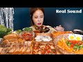 SUB) 생굴 굴무침 통수육 쫄면🌶 굴보쌈 쥰맛탱구리♥Mukbang eating show