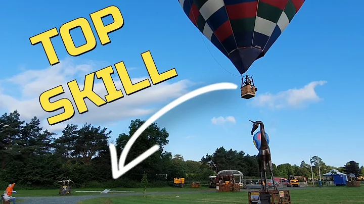 Pilots Compete and STEER hot air balloons to target