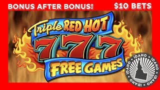 Triple Red Hot 7's Free Games! 🔥 $10 Bets 🎰 screenshot 2