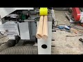 Woodworking round rod round stick making machine