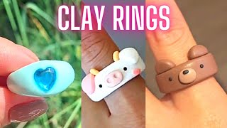 CLAY RING IDEAS 🍀 TIKTOK BUSINESS COMPILATION