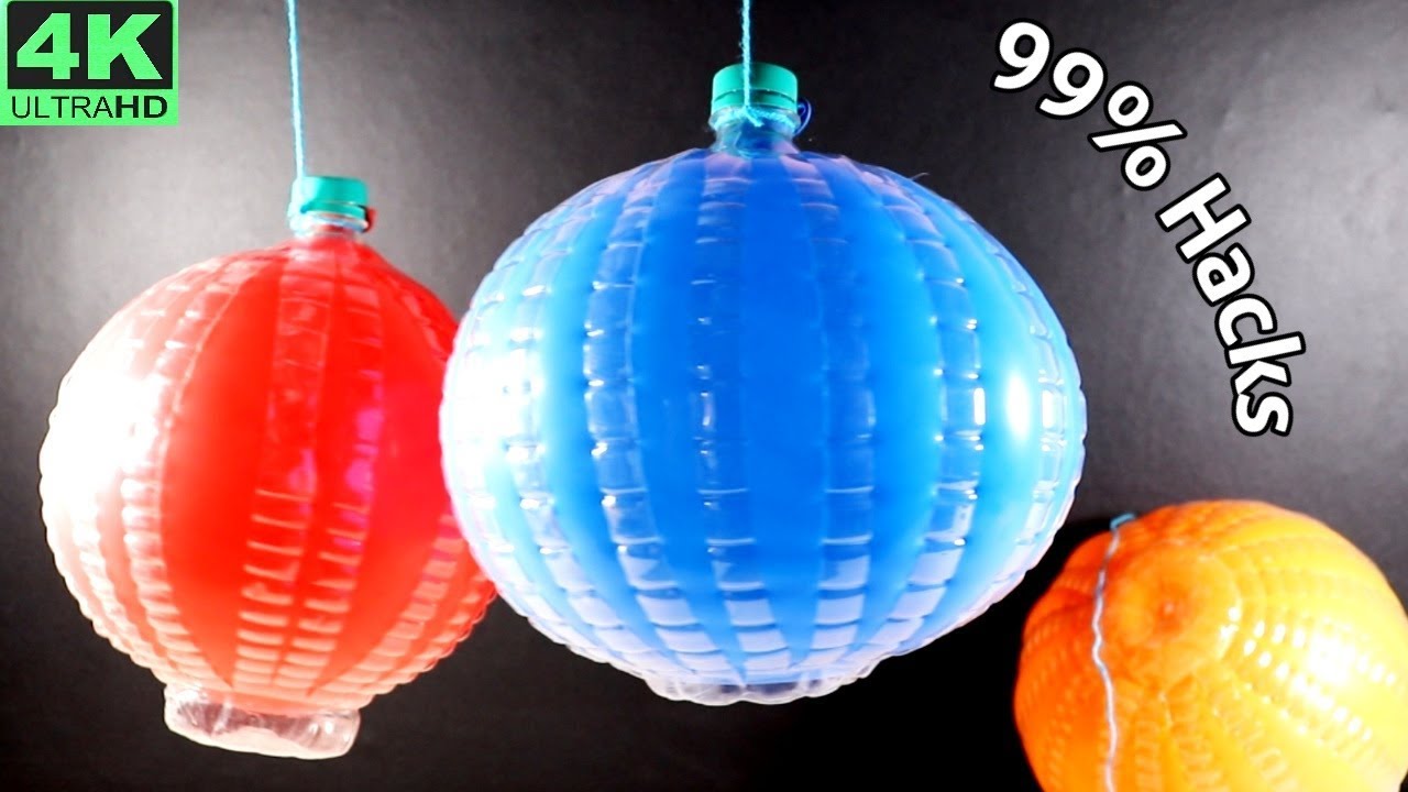 Super cool ideas From plastic bottles || How to make balloon decorations from plastic bottles