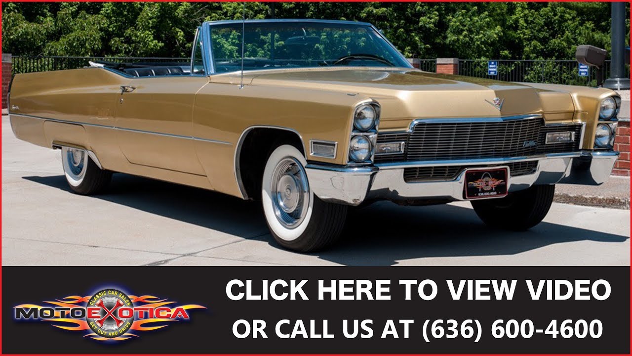 1968 Cadillac Deville Convertible Sold