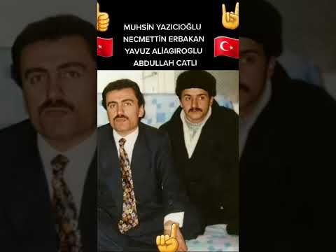 Muhsin yazıcıoğlu Abdullah Çatlı #abdullahçatlı #turkey #derindevlet #shorts