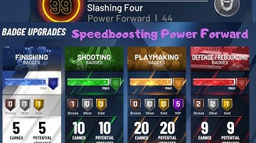 MAX BADGES TRANSFORMED my SLASHING FOUR on NBA 2K20