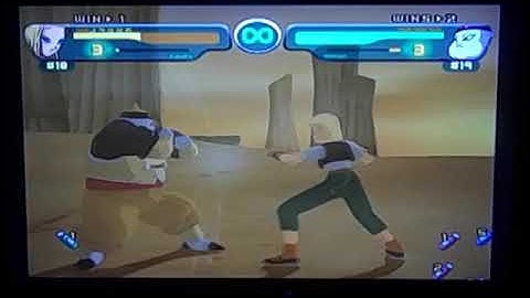 Dragon Ball Z Budokai(Gamecube)-Android 18 vs Android 19 III