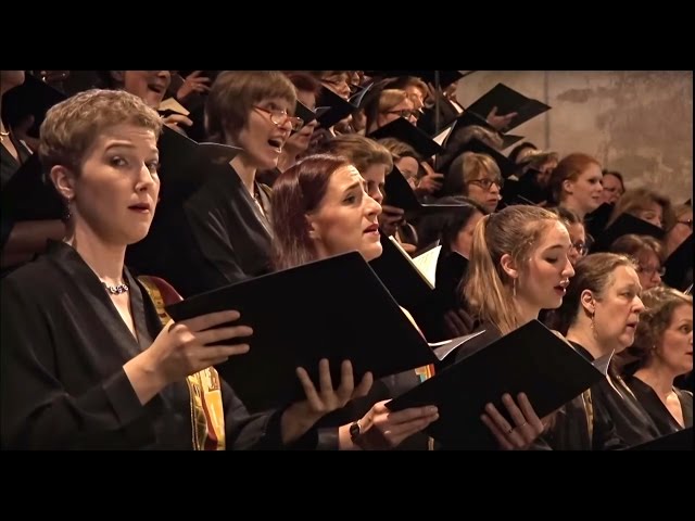 Bach - Messe en si: "Credo": extrait : Soli / Singverein Vienne / Orch. Phil. Berlin / Karajan