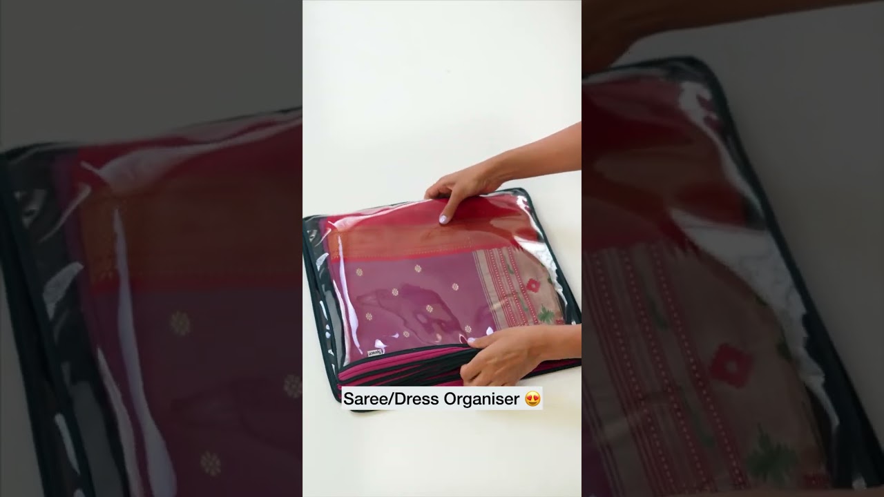 Declutter & Organise Your Wardrobe | Closet Organisation Ideas |Saree Dress Organiser by SpruceIndia