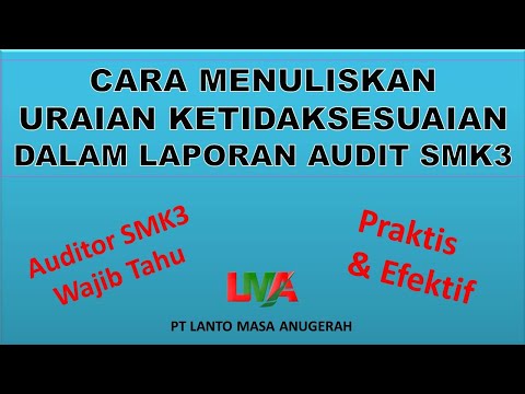 Video: Bagaimana cara menulis laporan ketidaksesuaian?