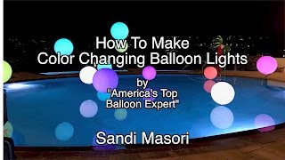 Color Changing Balloon Lights