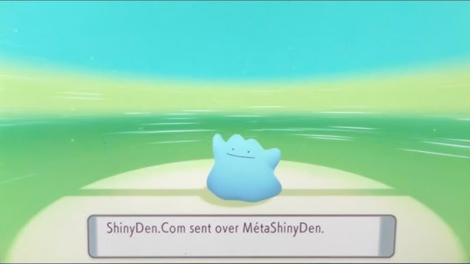 6IV - SHINY- JAPANESE DITTO, POKEMON BRILLIANT DIAMOND & SHINING PEARL  MASUDA