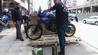 Unboxing 2024 - YAMAHA EXTREME TENERE 700 motorcycle