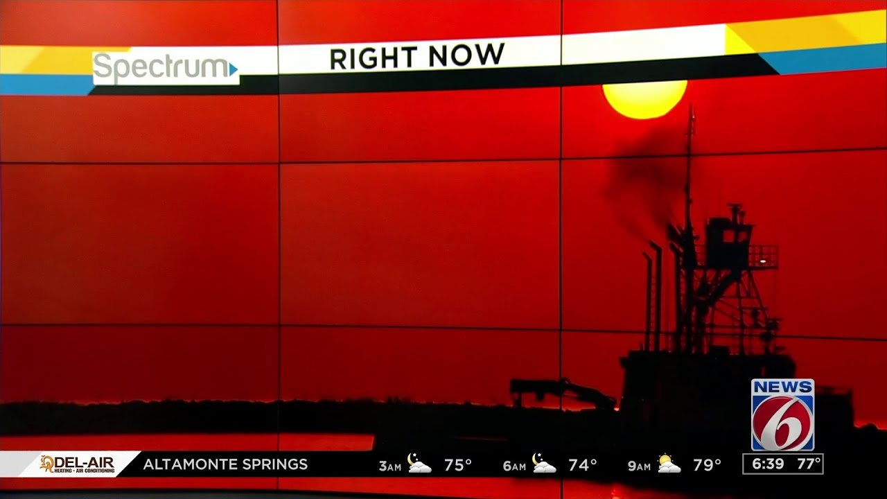 Saharan dust brings gorgeous sunrise to Central Florida