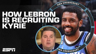 LeBron KNOWS Kyrie may be the best he can get on the Lakers - Brian Windhorst | NBA Crosscourt