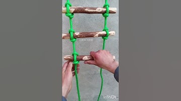 How to Make a Strong & Easy Rope Ladder! 🪜 | DIY Rope Ladder Tutorial