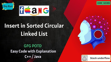 Insert in Sorted Circular Linked List | gfg potd 26-05-2025 | Optimal Approach | C++ | Java