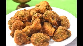 Crispy Broccoli Popcorn [Broccoli Golden Fry]-No absorbing oil, No egg, Instant Tea Snack