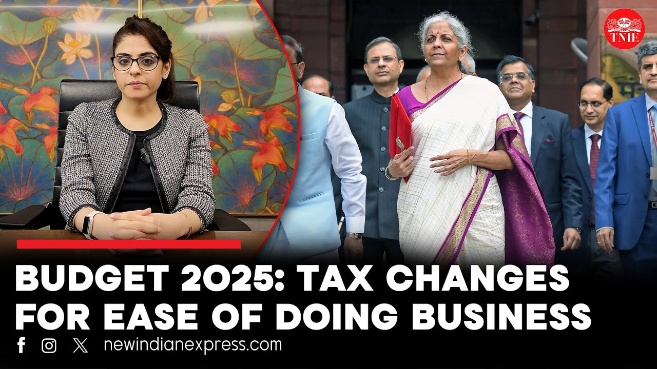 Budget 2025: Tax changes for ease of doing business - YouTube