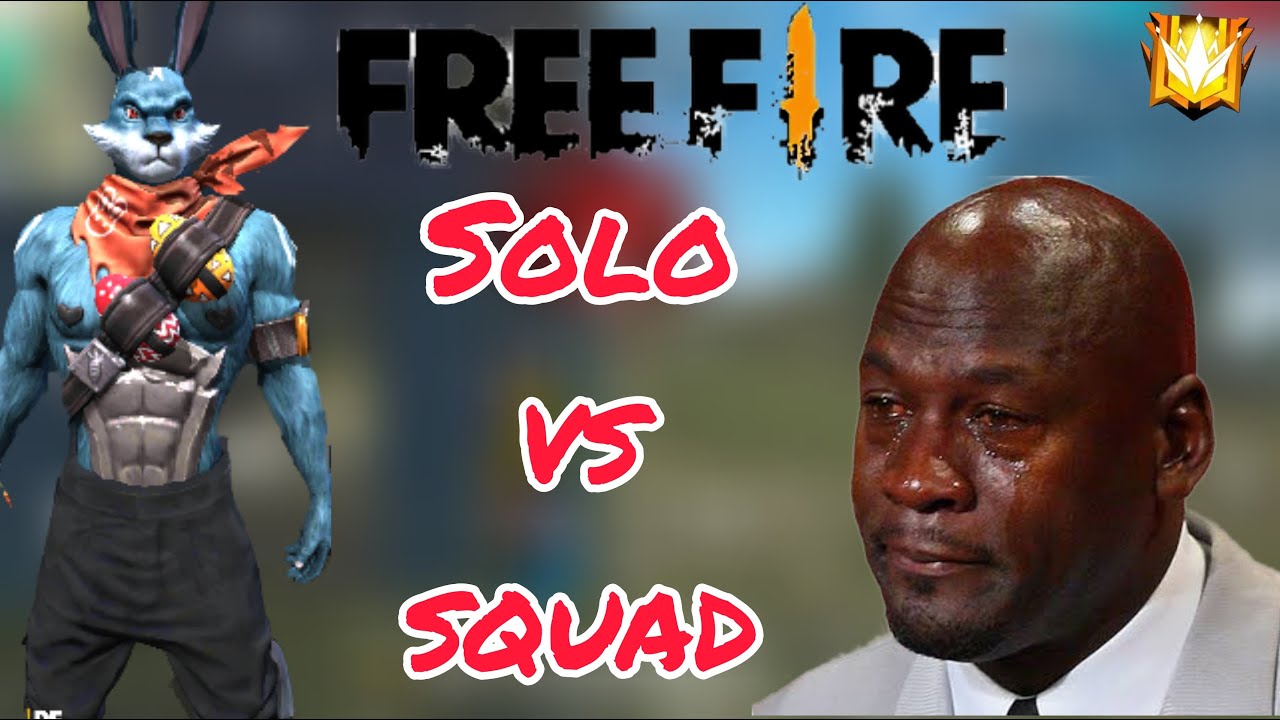 SOLO VS SQUAD gameplay 😱🔥 free fire gameplay | op clip |