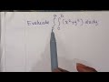 Evaluation of double integral |UG trb Mathematics