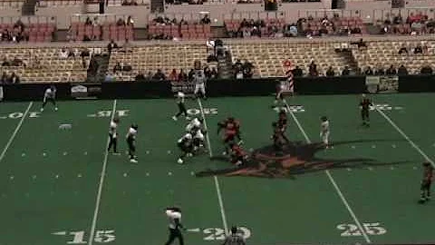 Eugene Ingram  LT  # 78  &  Jeremy Glover  QB # 12