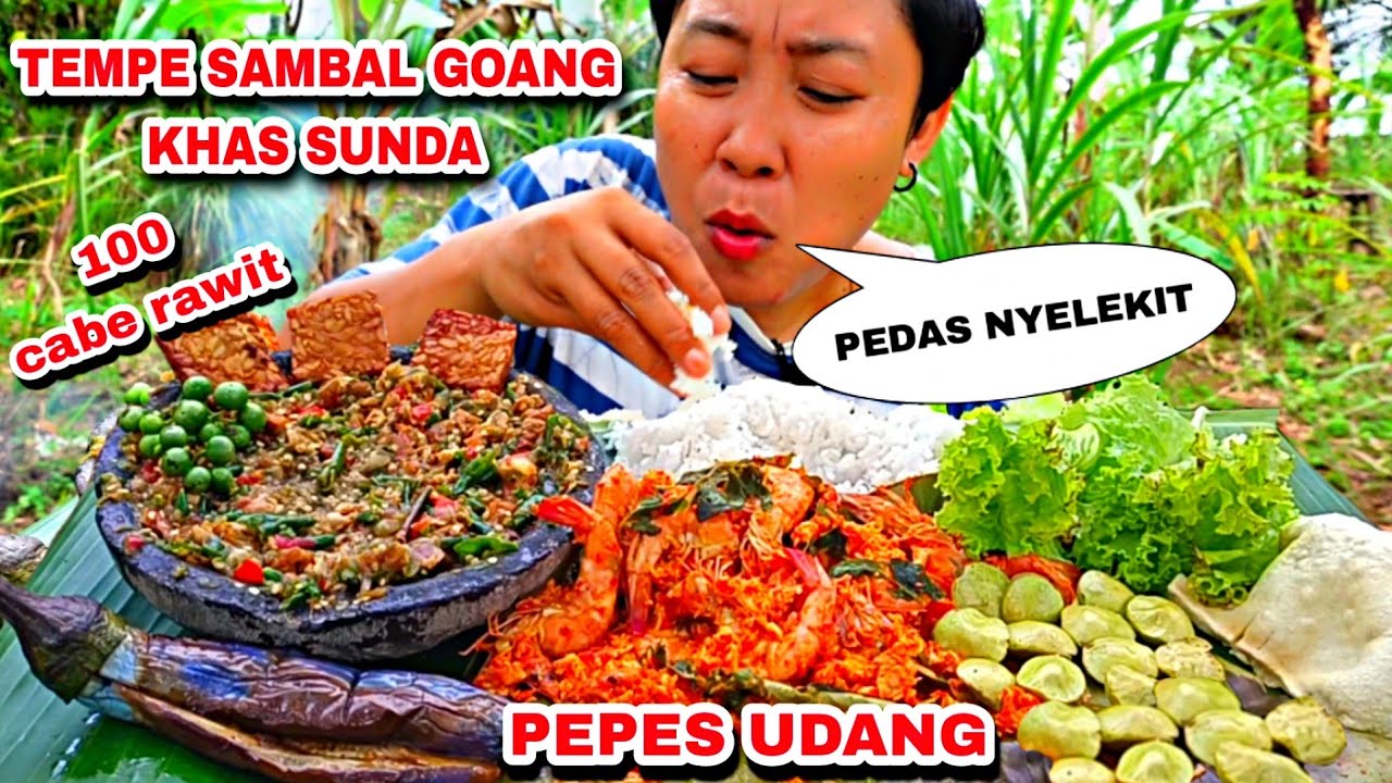 TEMPE SAMBAL GOANG 100 CABE RAWIT HUTAN + PEPES UDANG KEMANGI
