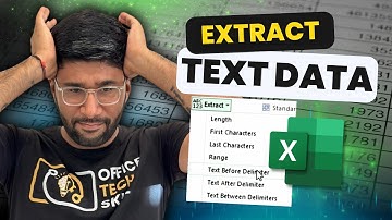 Master TEXT Data Extraction in Excel Power Query in Just 5 Minutes!