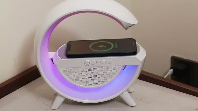 G-Shape LED Wireless Charging Speaker Lamp – Cutesy Poo