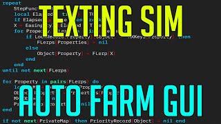 Texting Simulator Hack Script New Auto Farm Gui Youtube - roblox texting simulator hack script