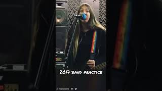 15 y/o metal singer Melody of LILIAC practicing RJD vocals🌈❤️‍🔥🤘