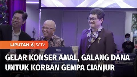 Konser Amal untuk Cianjur, Dimeriahkan Pianis Ananda Sukarlan dan Fofo Sariaatmadja | Liputan 6